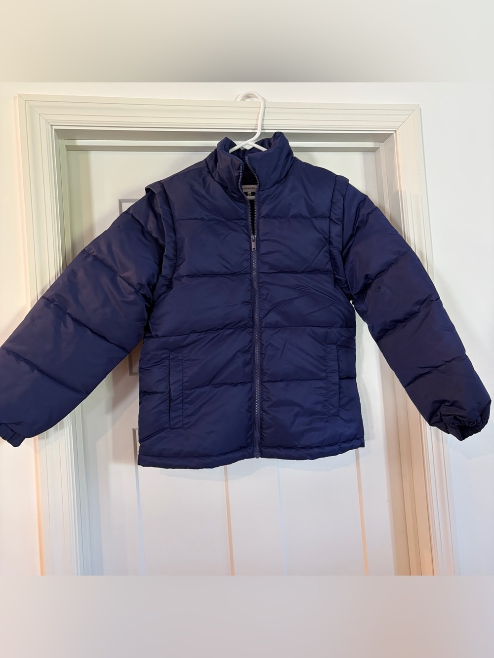 Weworewhat Zip Off Sleeve Puffer